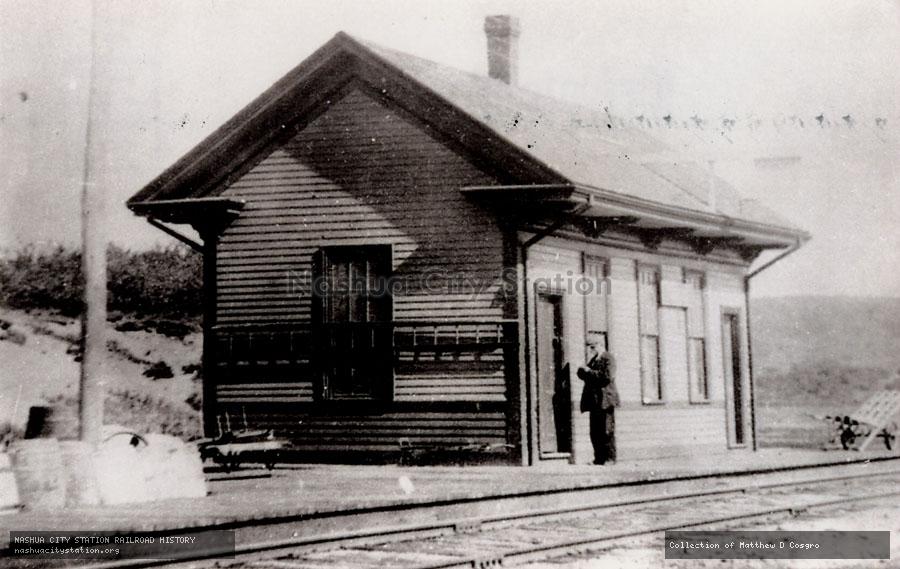 Postcard: Railroad Station, Truro, Massachusetts